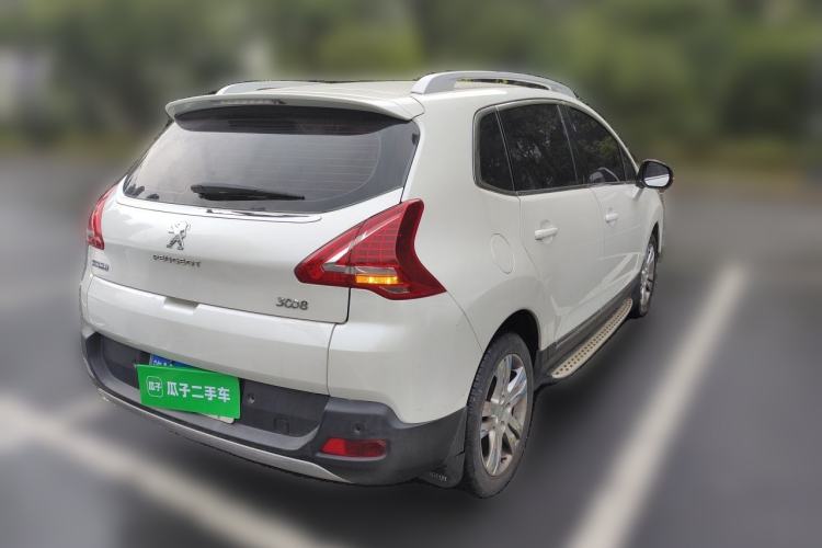 Used Peugeot 3008 2015 2.0L Automatic Trend Edition Rear Right 45 Deg