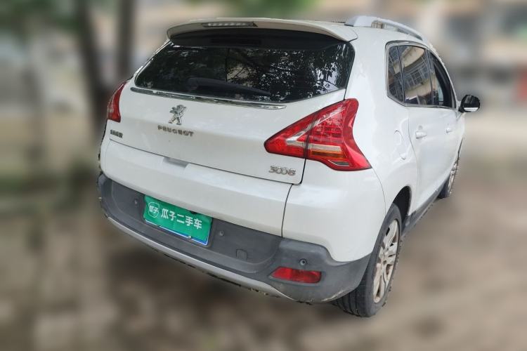 Used Peugeot 3008 2015 2.0L Automatic Trend Edition Rear Right 45 Deg
