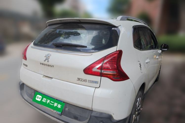 Used Peugeot 3008 2015 1.6THP Automatic Classic Edition Rear Right 45 Deg