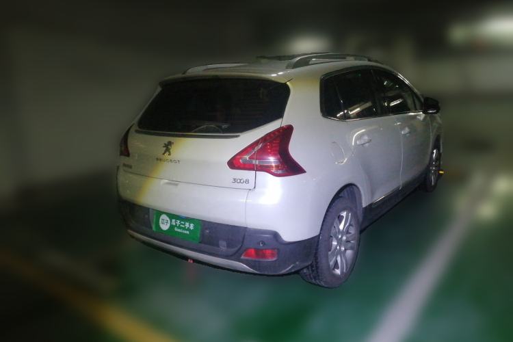 Used Peugeot 3008 2015 2.0L Automatic Classic Edition Rear Right 45 Deg