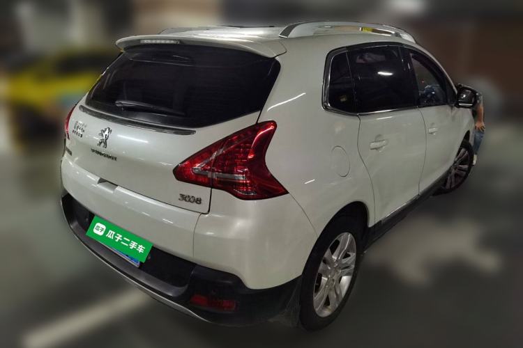 Used Peugeot 3008 2015 2.0L Automatic Trend Edition Rear Right 45 Deg