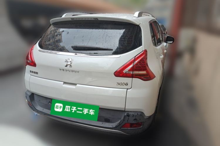Used Peugeot 3008 2015 2.0L Automatic Trend Edition Rear Right 45 Deg