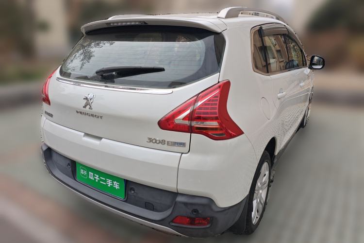 Used Peugeot 3008 2015 1.6THP Automatic Classic Edition Rear Right 45 Deg