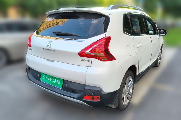 Used Peugeot 3008 2015 2.0L Automatic Classic Edition Rear Right 45 Deg