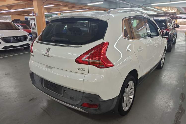 Used Peugeot 3008 2015 2.0L Automatic Classic Edition Rear Right 45 Deg
