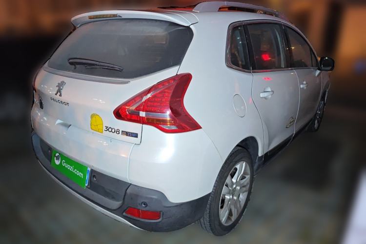 Used Peugeot 3008 2015 1.6THP Automatic Classic Edition Rear Right 45 Deg