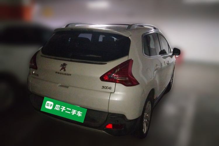 Used Peugeot 3008 2015 2.0L Automatic Classic Edition Rear Right 45 Deg