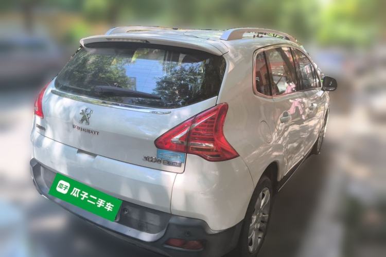 Used Peugeot 3008 2015 1.6THP Automatic Classic Edition Rear Right 45 Deg