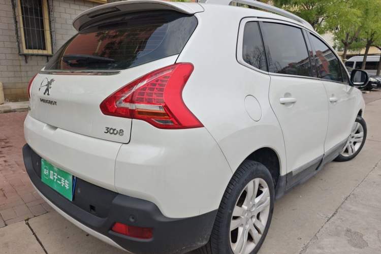 Used Peugeot 3008 2015 2.0L Automatic Trend Edition Rear Right 45 Deg