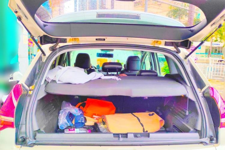 Used Peugeot 3008 2015 2.0L Automatic Trend Edition Trunk