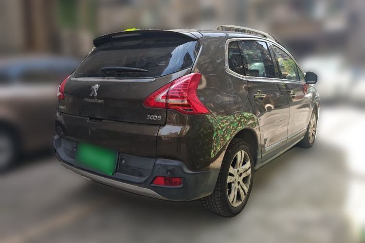 Used Peugeot 3008 2015 2.0L Automatic Classic Edition Rear Right 45 Deg