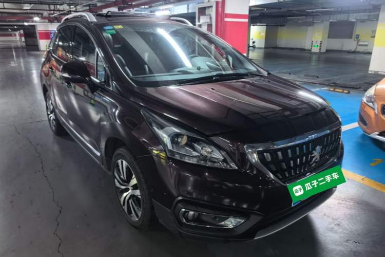 Used Peugeot 3008 2016 1.6THP Automatic Prestige Edition Front Right 45 Deg