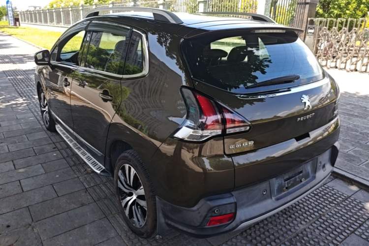 Used Peugeot 3008 2016 2.0L Automatic Trend Edition Rear Left 45 Deg