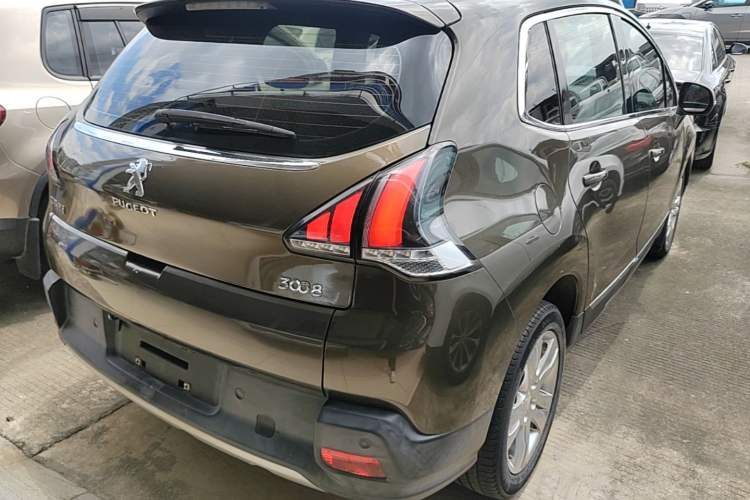 Used Peugeot 3008 2016 2.0L Automatic Classic Edition Rear Right 45 Deg
