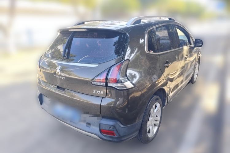 Used Peugeot 3008 2016 2.0L Automatic Classic Edition Rear Right 45 Deg