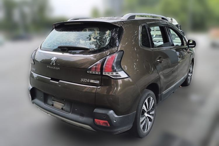 Used Peugeot 3008 2016 1.6THP Automatic Prestige Edition Rear Right 45 Deg