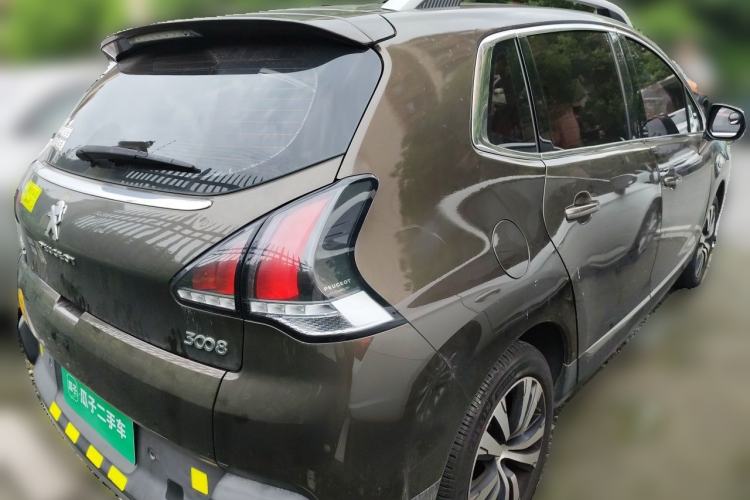 Used Peugeot 3008 2016 2.0L Automatic Trend Edition Rear Right 45 Deg