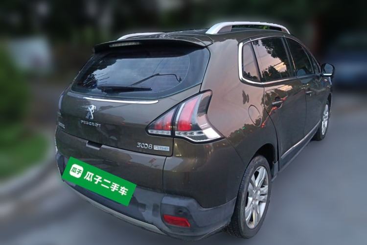 Used Peugeot 3008 2016 1.6THP Automatic Standard Edition Rear Right 45 Deg