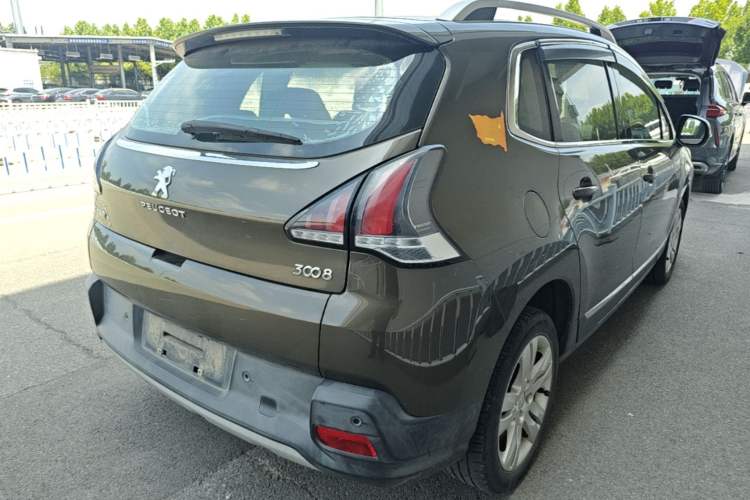 Used Peugeot 3008 2016 2.0L Manual Classic Edition Rear Right 45 Deg