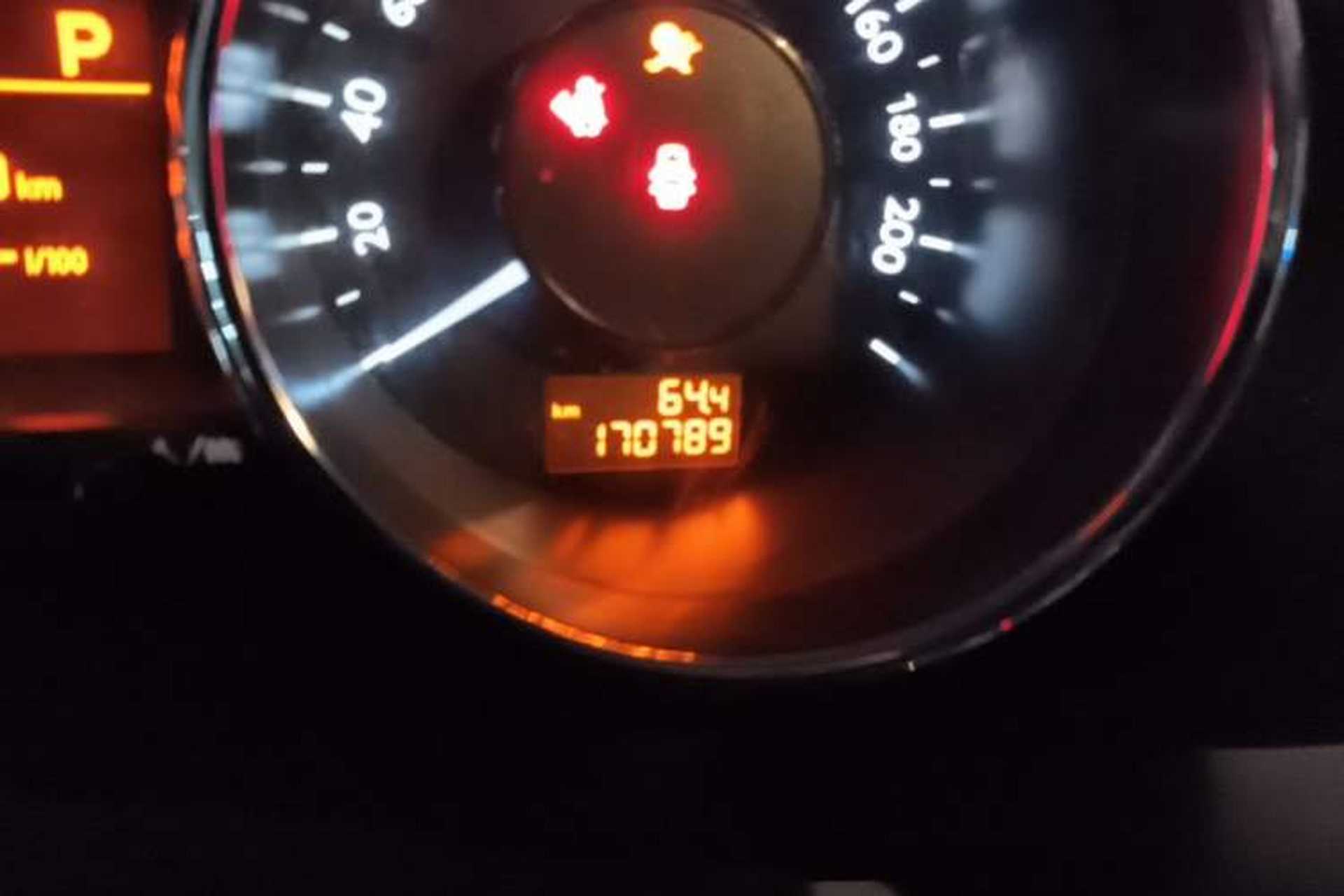 Used Peugeot 3008 2016 2.0L Automatic Standard Edition Odometer Close Up