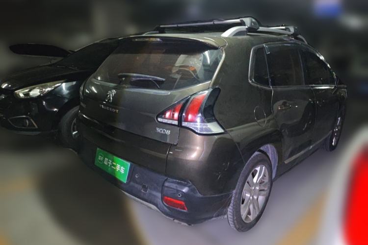 Used Peugeot 3008 2016 2.0L Automatic Classic Edition Rear Right 45 Deg