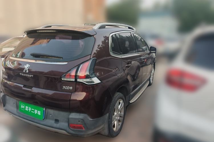 Used Peugeot 3008 2016 2.0L Automatic Trend Edition Rear Right 45 Deg
