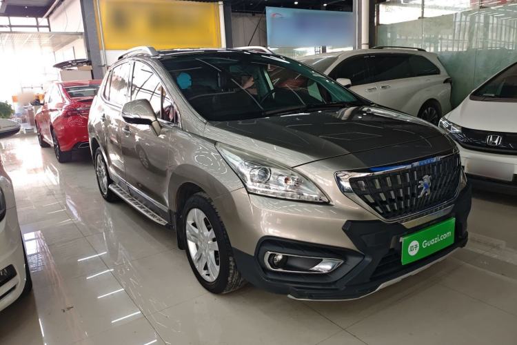 Used Peugeot 3008 2016 2.0L Automatic Standard Edition Front Right 45 Deg