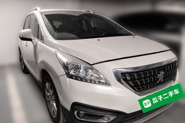 Used Peugeot 3008 2016 2.0L Automatic Classic Edition Front Right 45 Deg