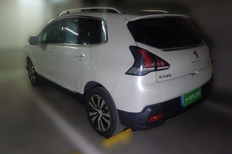 Used Peugeot 3008 2016 1.6THP Automatic Prestige Edition Rear Left 45 Deg