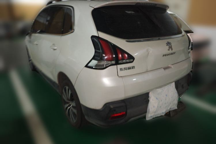 Used Peugeot 3008 2016 2.0L Automatic Trend Edition Rear Left 45 Deg
