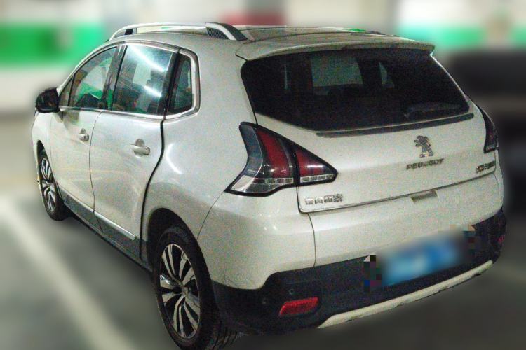 Used Peugeot 3008 2016 1.6THP Automatic Prestige Edition Rear Left 45 Deg