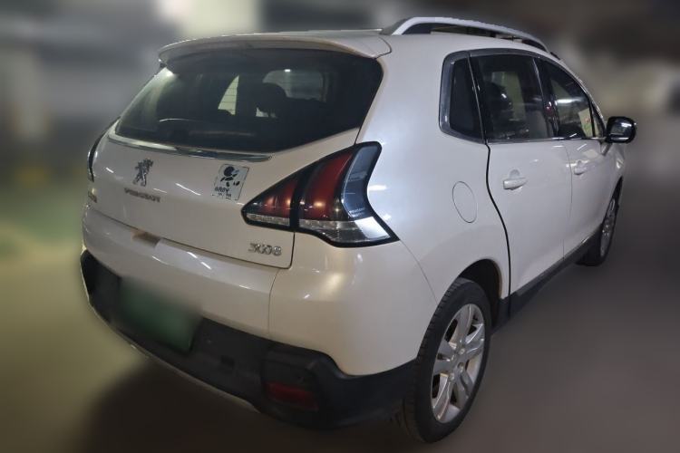 Used Peugeot 3008 2016 2.0L Automatic Classic Edition Rear Right 45 Deg