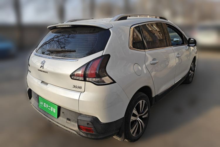 Used Peugeot 3008 2016 2.0L Automatic Classic Edition Rear Right 45 Deg