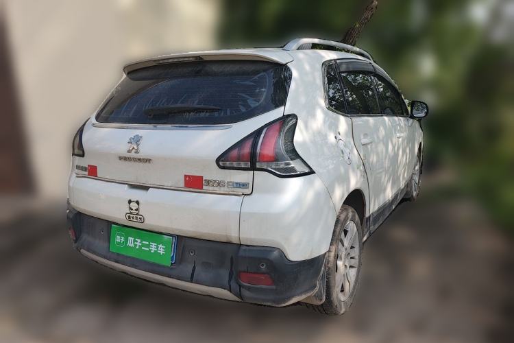 Used Peugeot 3008 2016 1.6THP Automatic Classic Edition Rear Right 45 Deg