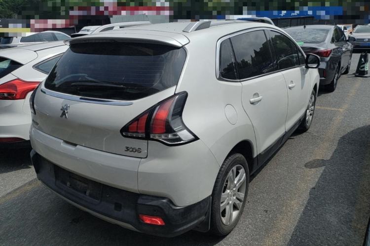 Used Peugeot 3008 2016 2.0L Automatic Classic Edition Rear Right 45 Deg