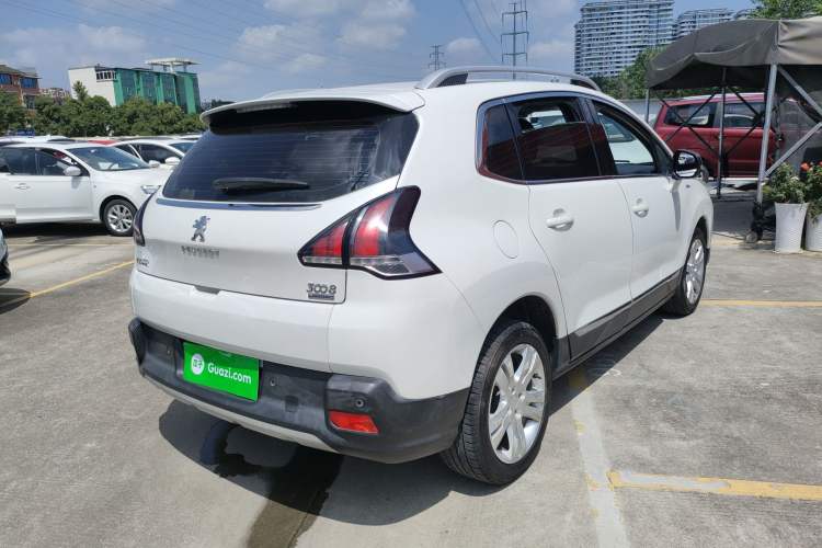 Used Peugeot 3008 2016 1.6THP Automatic Classic Edition Rear Right 45 Deg