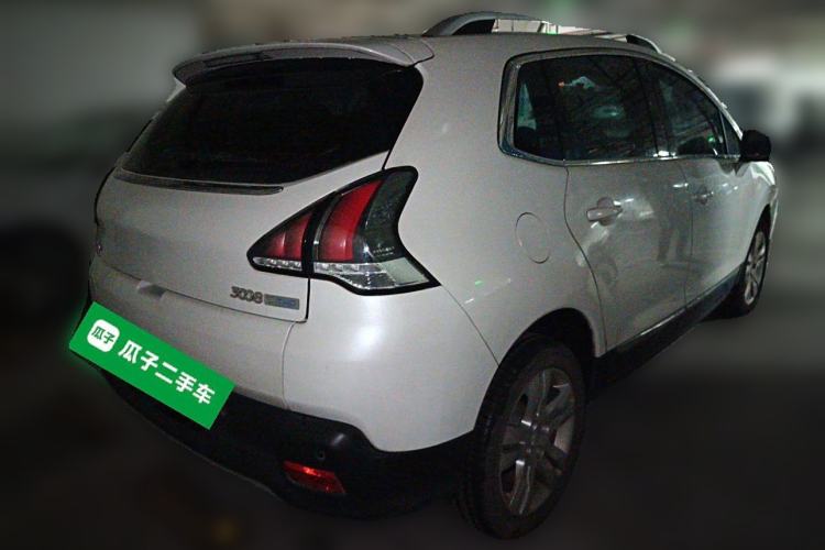 Used Peugeot 3008 2016 1.6THP Automatic Classic Edition Rear Right 45 Deg