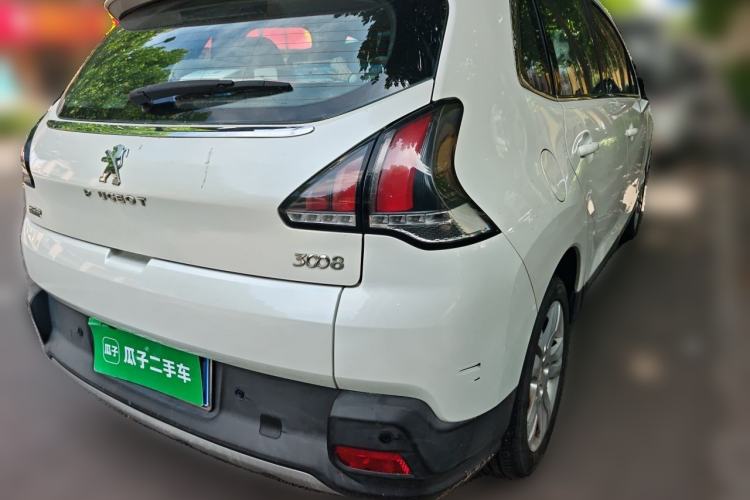 Used Peugeot 3008 2016 2.0L Automatic Standard Edition Rear Right 45 Deg