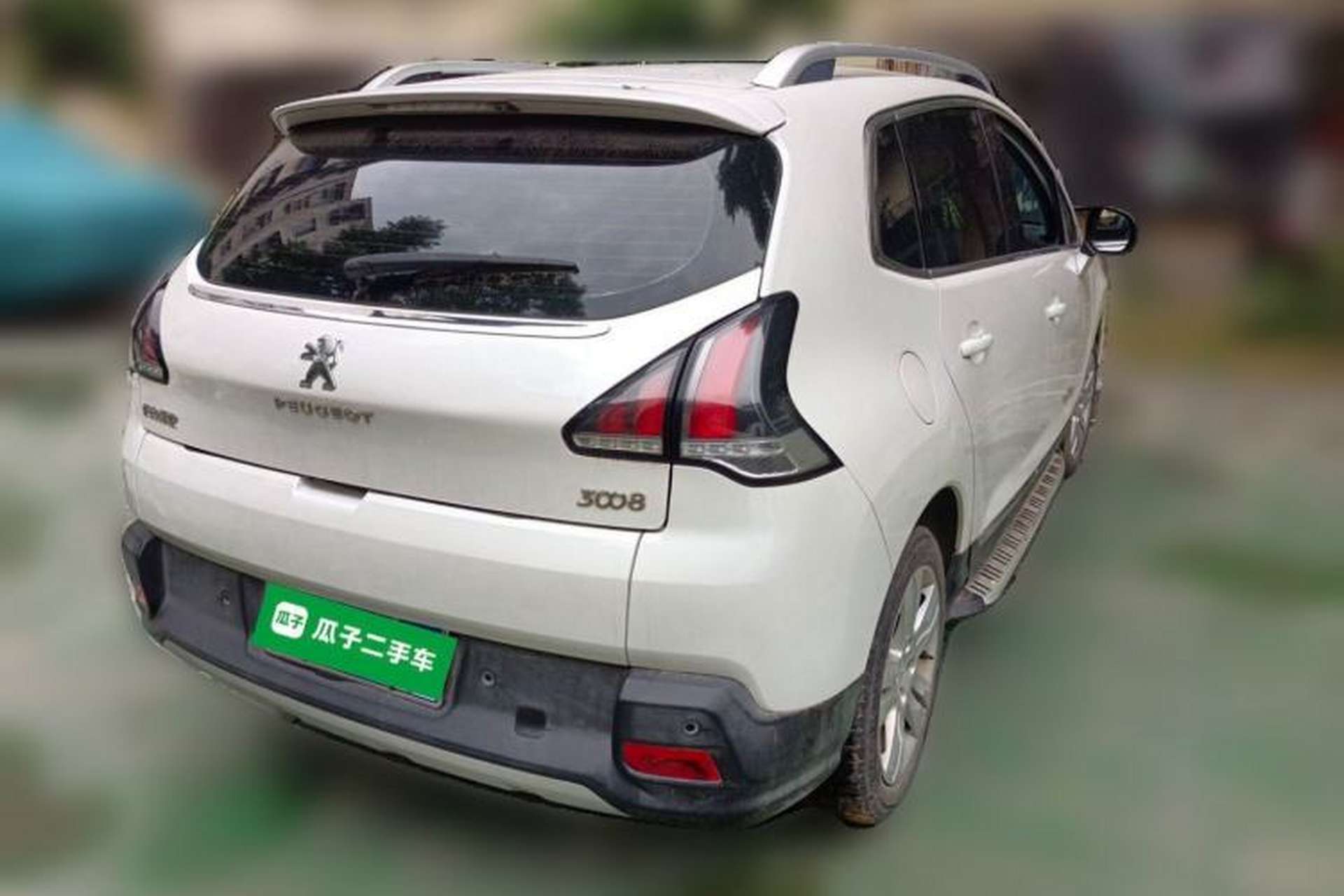 Used Peugeot 3008 2016 2.0L Automatic Classic Edition Rear Right 45 Deg
