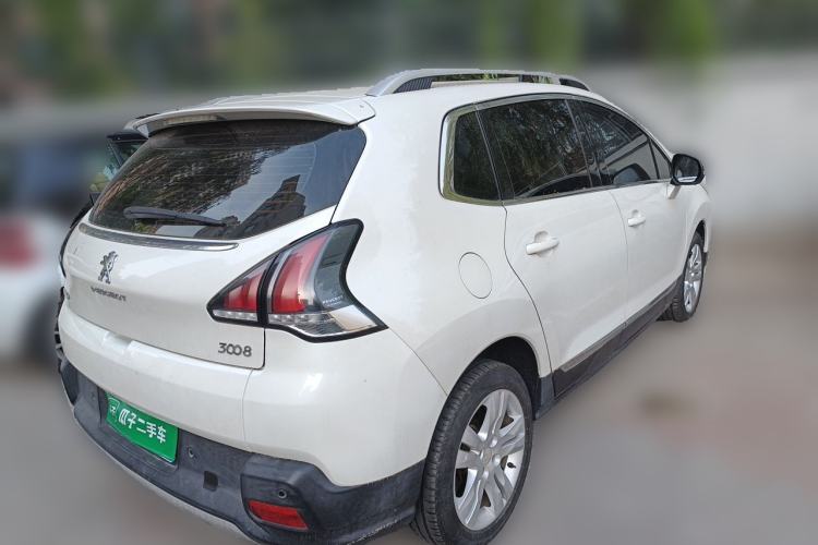 Used Peugeot 3008 2016 2.0L Automatic Classic Edition Rear Right 45 Deg