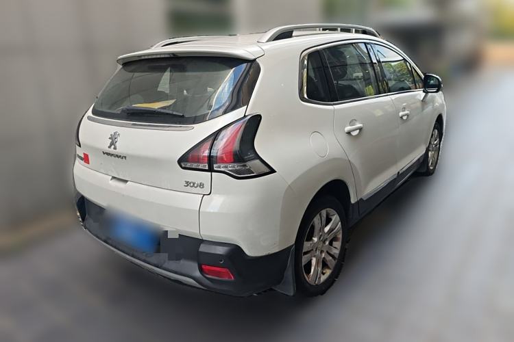 Used Peugeot 3008 2016 2.0L Automatic Classic Edition Rear Right 45 Deg