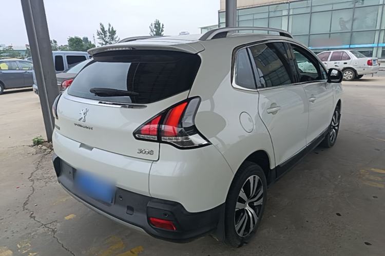 Used Peugeot 3008 2016 2.0L Automatic Trend Edition Rear Right 45 Deg