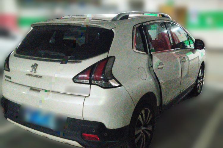 Used Peugeot 3008 2016 1.6THP Automatic Prestige Edition Rear Right 45 Deg