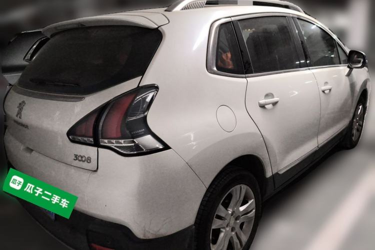 Used Peugeot 3008 2016 2.0L Automatic Classic Edition Rear Right 45 Deg
