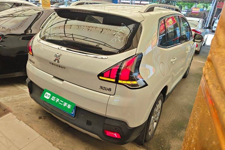 Used Peugeot 3008 2018 2.0L Automatic Classic Edition Rear Right 45 Deg
