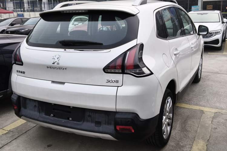 Used Peugeot 3008 2018 2.0L Automatic Classic Edition Rear Right 45 Deg