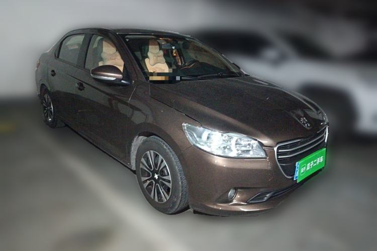 Used Peugeot 301 2014 1.6L Automatic Comfort Edition Front Right 45 Deg