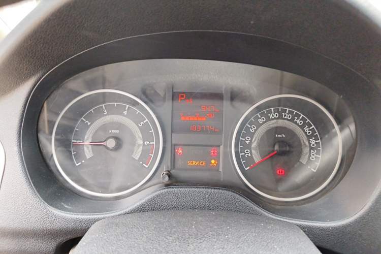 Used Peugeot 301 2014 1.6L Automatic Luxury Edition Instrument Cluster