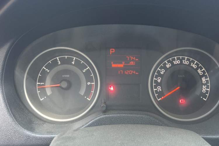 Used Peugeot 301 2014 1.6L Automatic Comfort Edition Instrument Cluster