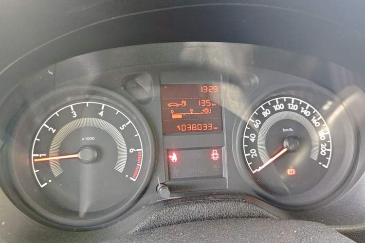 Used Peugeot 301 2014 1.6L Manual Comfort Edition Instrument Cluster